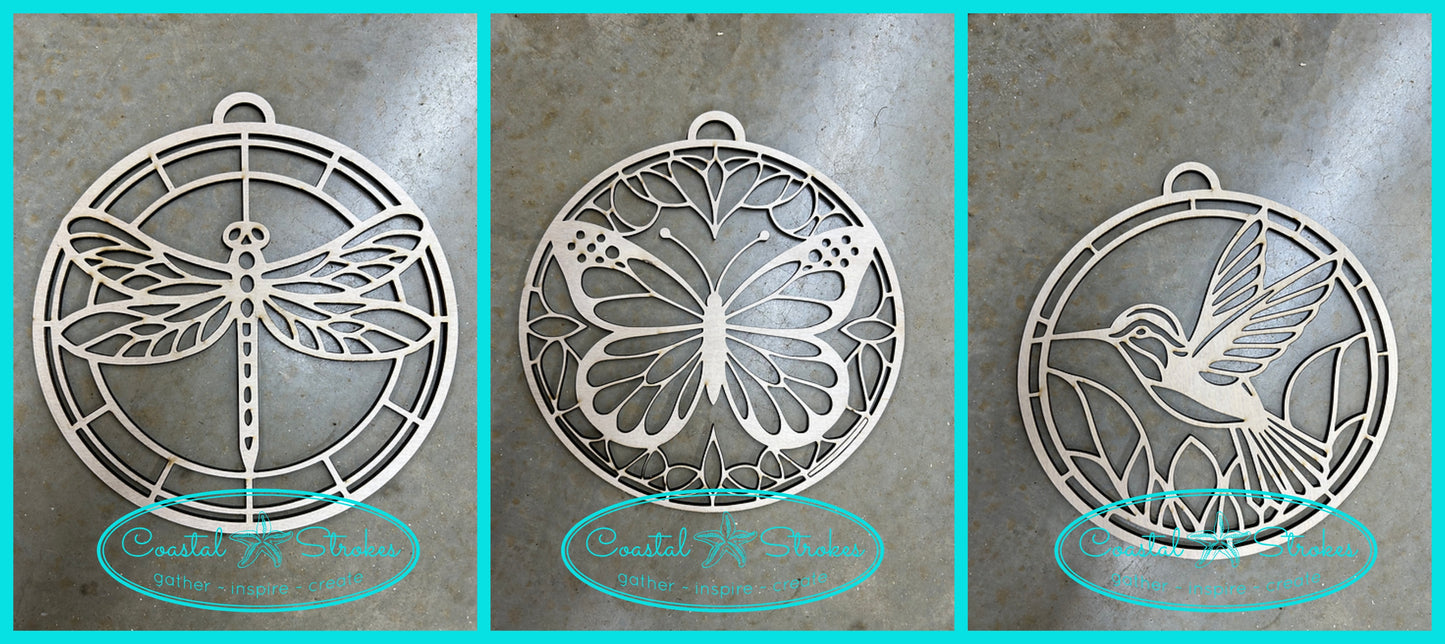 SPECIALTY ~ Critter Faux Glass Suncatcher ~ 7/25/26 ~ 2:30-5:00