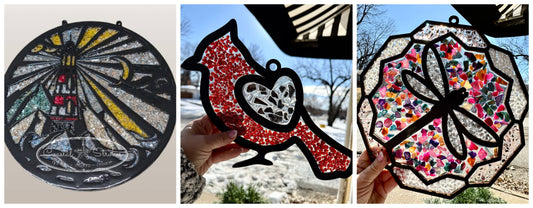 PRIVATE ~ Faux Stained Glass Workshop ~ 9/21/25 ~ 2:00-4:00