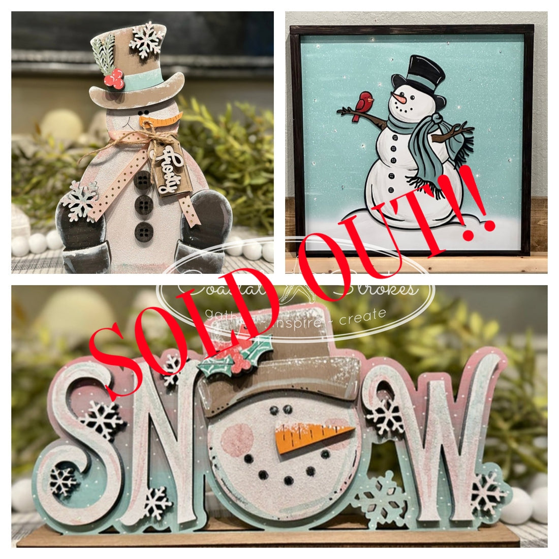 Holiday Paint Til Ya Faint Workshop ~ 11/1/25 ~ 10:00-6:00