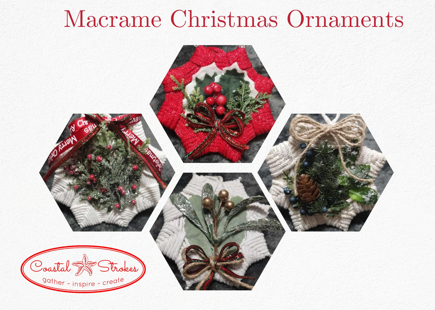 Macrame Christmas Ornaments ~ 12/10/25 ~ 6:30-9:30