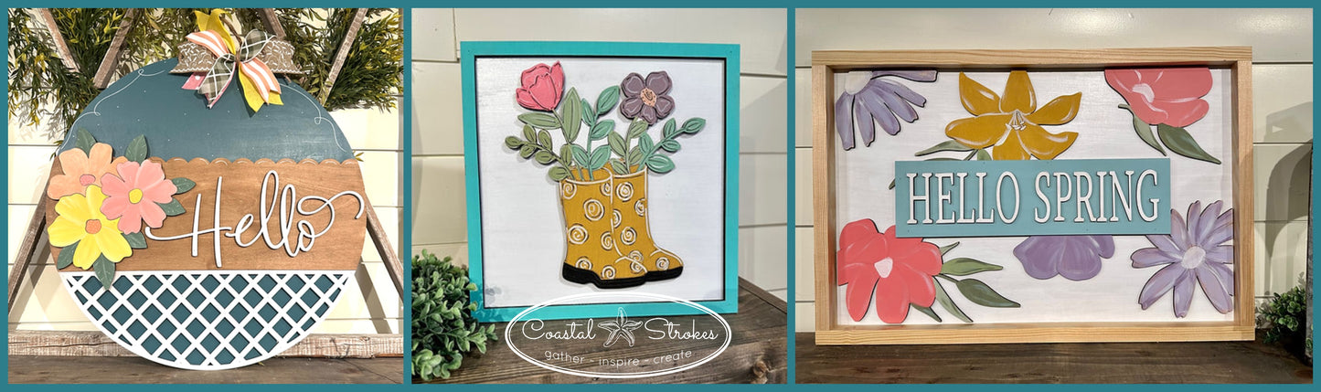 "Spring Fling" All Day Workshop ~ 3/14/26 ~ 10:00-5:00