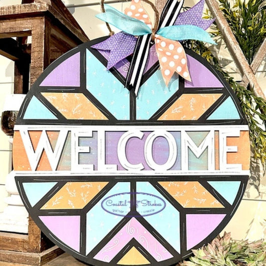 Welcome Quilt Door Hanger ~ 6/13/26 ~ 6:30-10:00