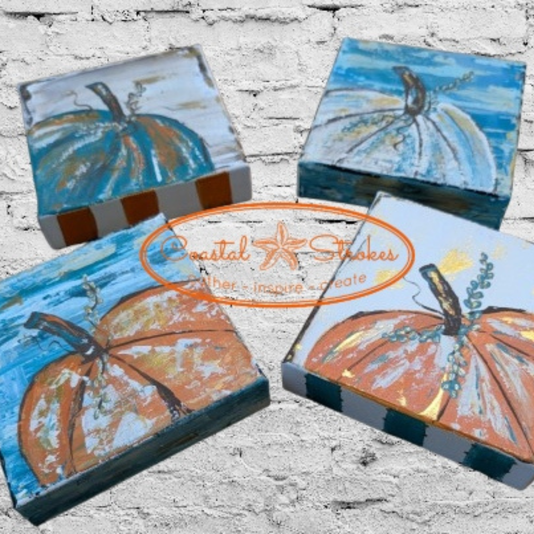 Palette Knife ~ Multi Media Class ~ Resin and Pumpkins ~ 9/25/26 ~ 6:30-9:30