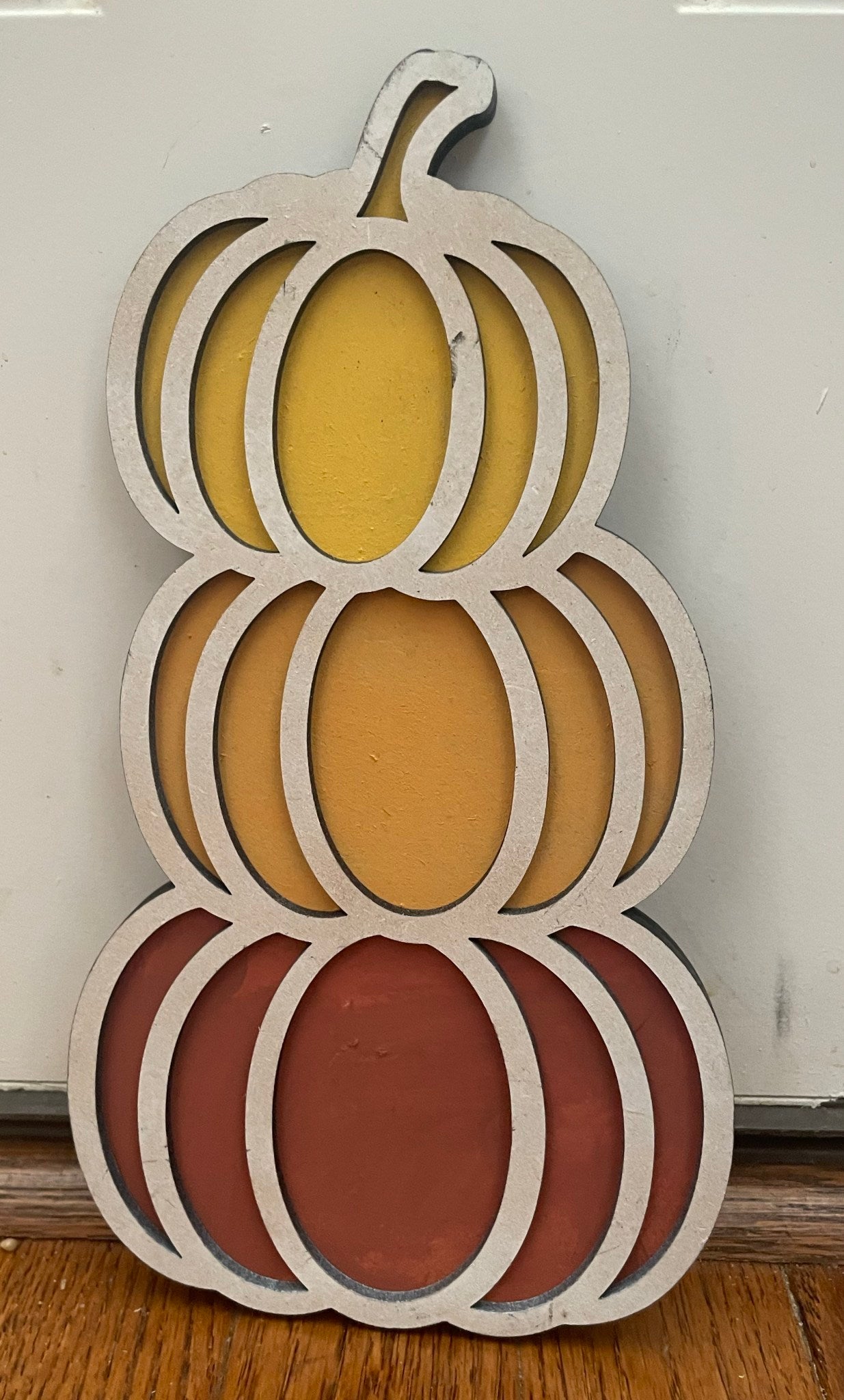 3 Pumpkins Stacked