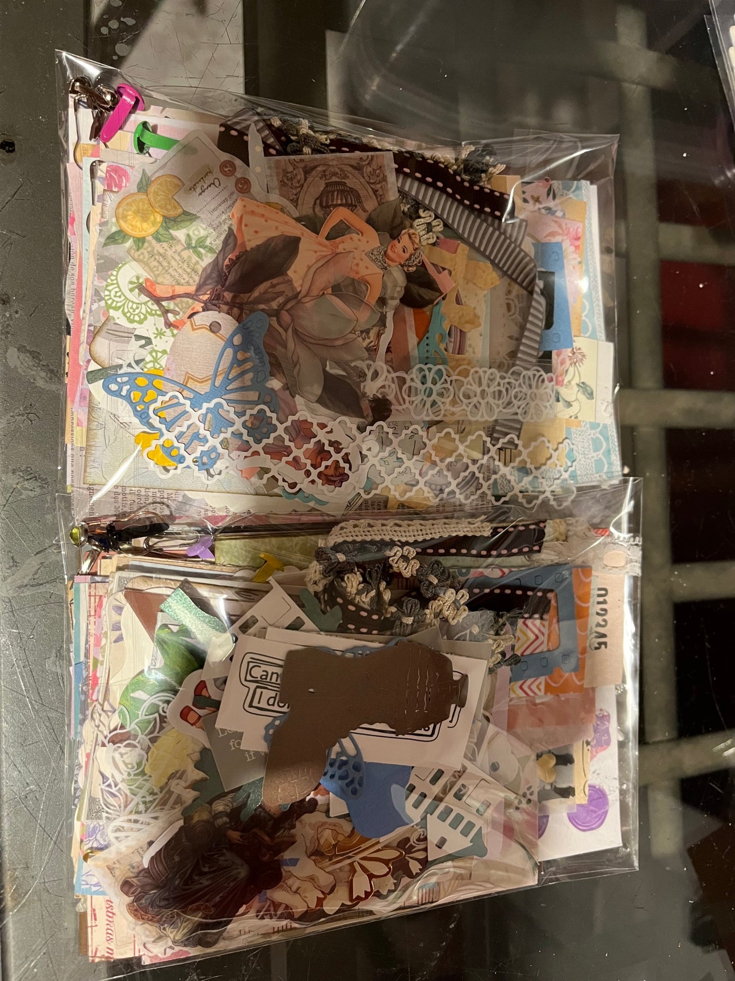 100 Piece Junk Journal Kit