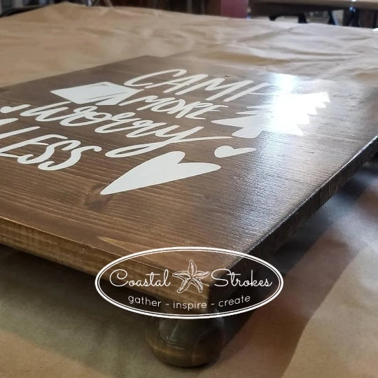Camper Noodle Board~ Camper Stove Top Cover Farmhouse