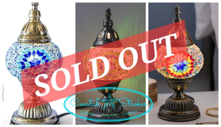 Mosaic Lamp Workshop ~ 5/24/25 ~ 10:00-1:00