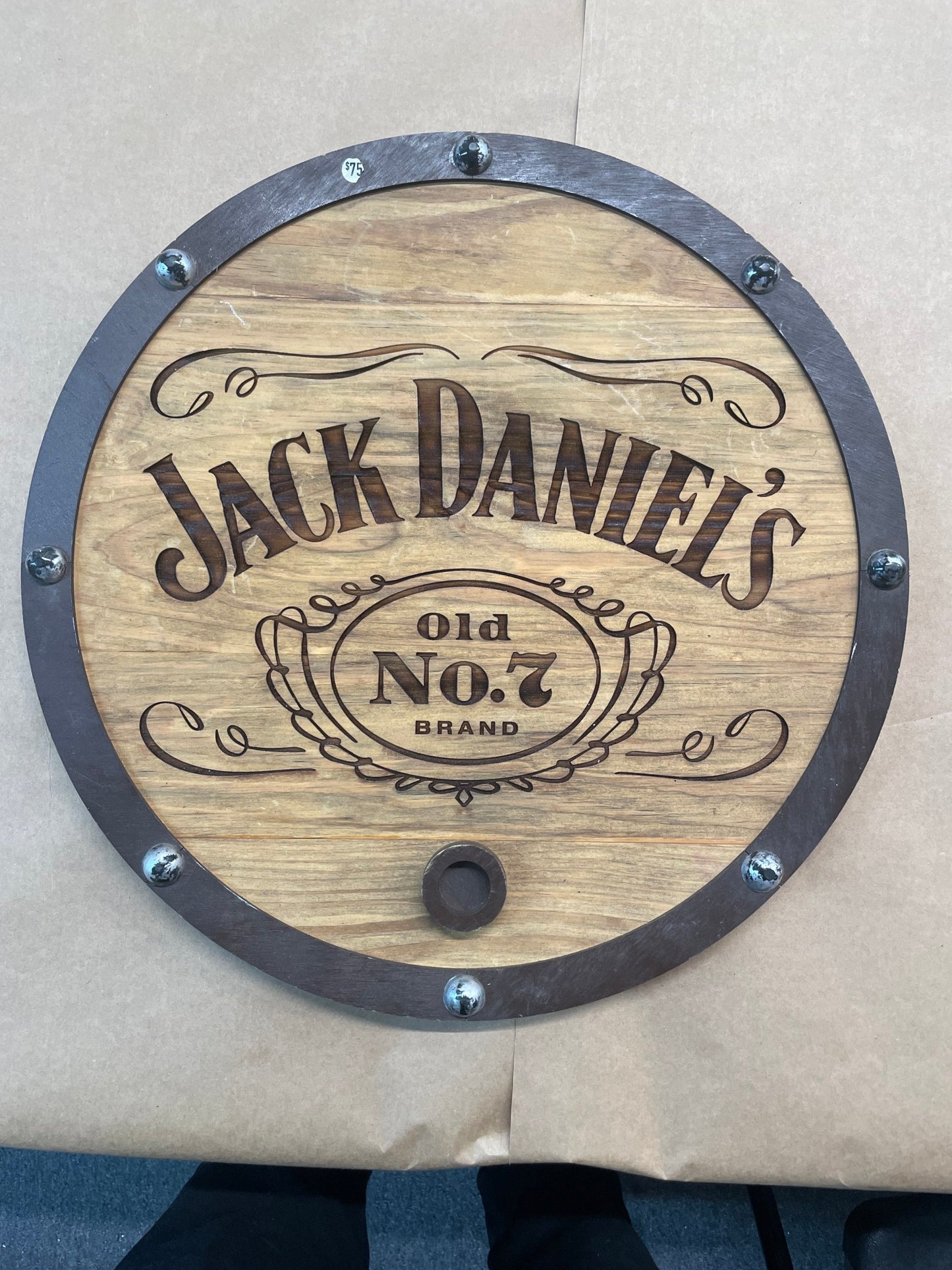 Jack Daniel’s barrel top