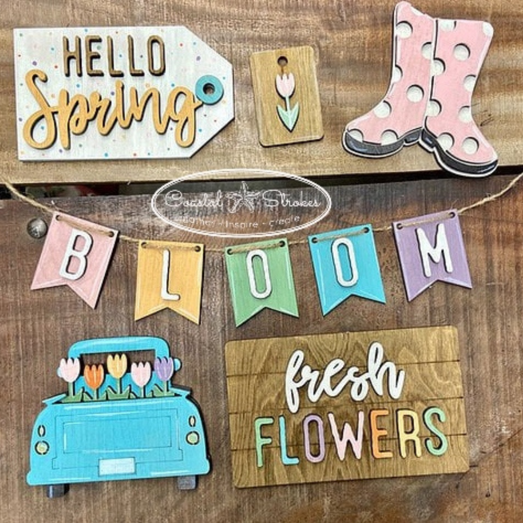 Hello Spring Tier Tray Kit ~ PRE ORDER