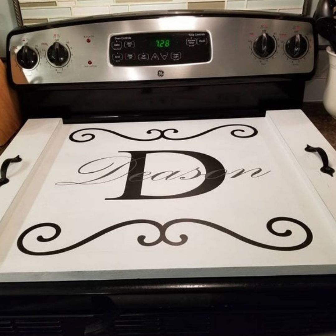 Noodle Board~ Stove Top Cover Farmhouse ~ Wooden ~ Stove Cover for Extra Counter Space ~ Cottage