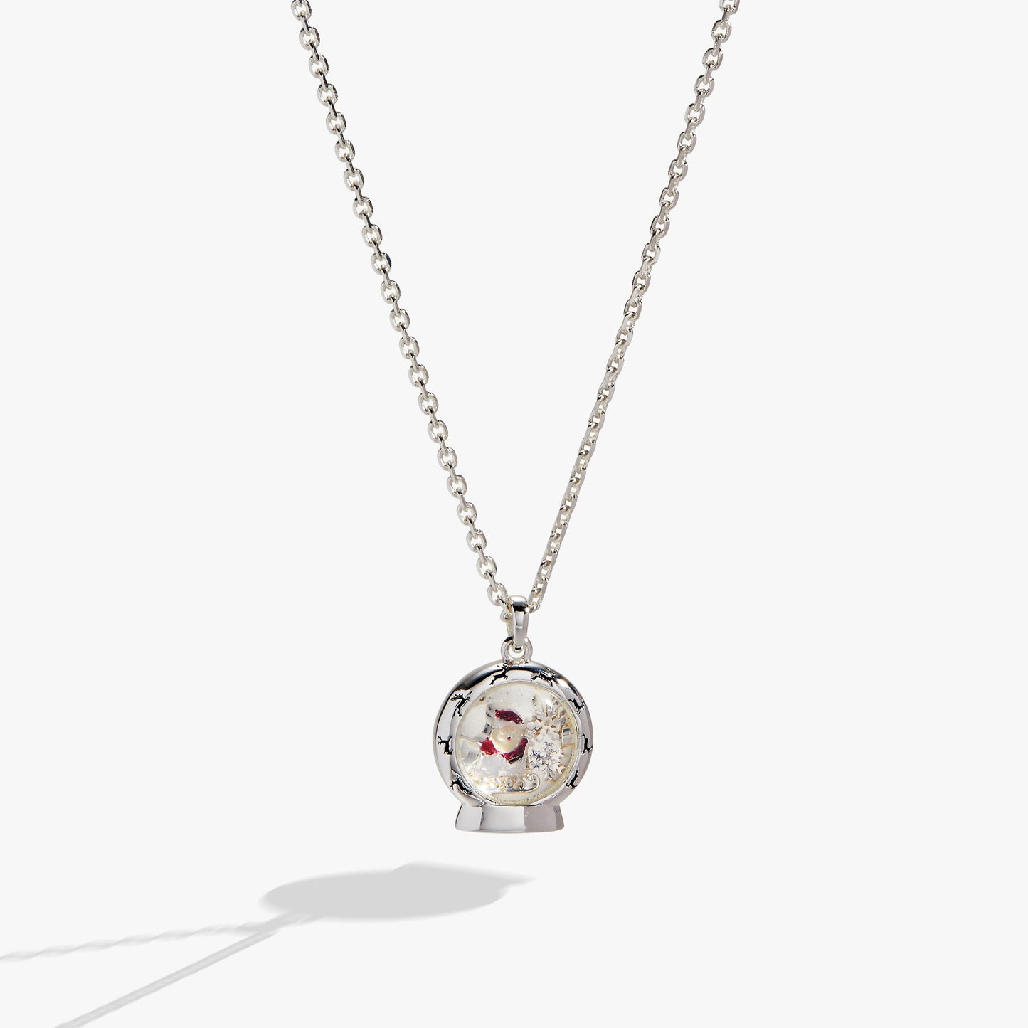 Santa's Sleigh Shaker Pendant