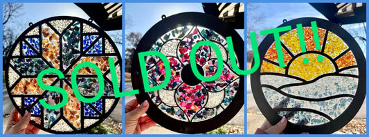 Faux Stained Glass Workshop ~ 5/17/25 ~ 2:30-5:30
