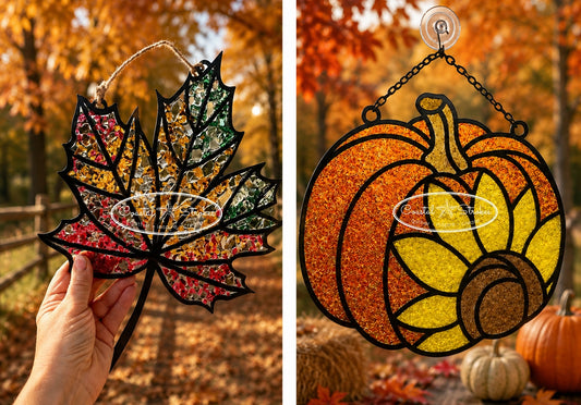 SPECIALTY ~ Fall Faux Stained Glass ~ 10/3/26 ~ 2:30-5:00