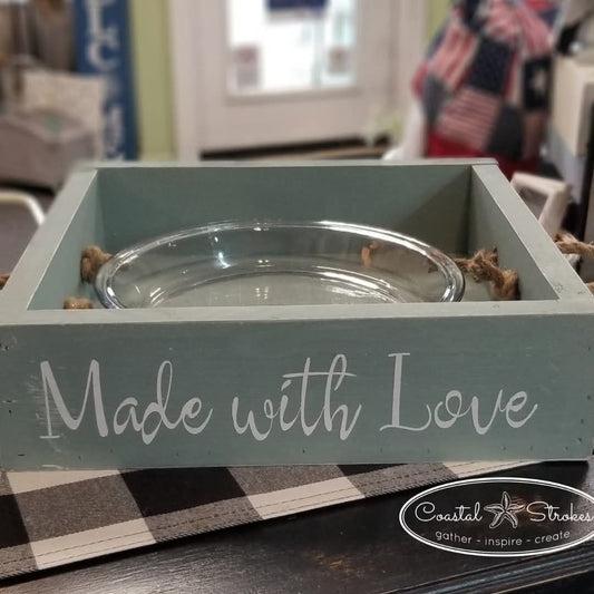 DIY Glass Etching and Dessert Holder ~ 6/12/26 ~ 6:30-9:30