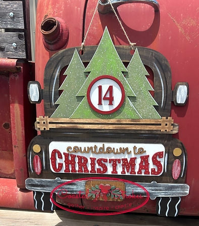 Countdown To Christmas Truck Door Hanger ~ 11/21/25 ~ 6:30-10:00