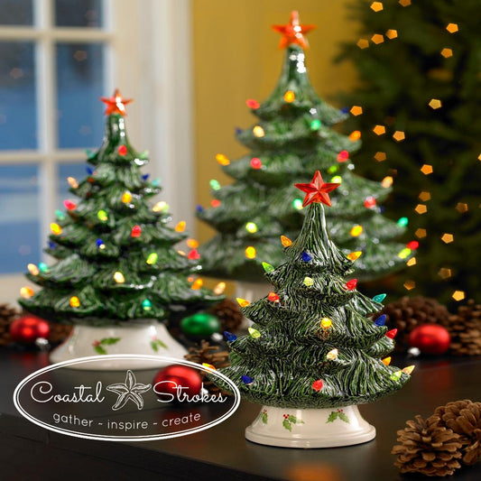 PRIVATE Lighted Christmas Tree Class ~ 11/22/24 ~ 6:30-9:30