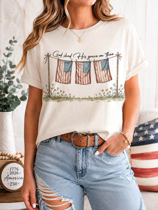 God Shed His Grace on Thee Tshirt