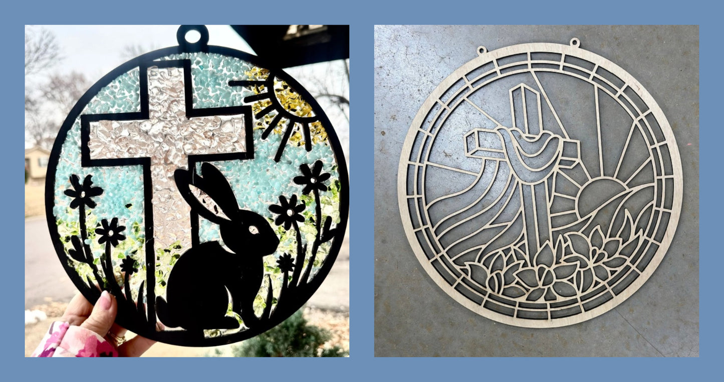 Easter Faux Glass Suncatcher ~ 3/21/26 ~ 2:00-5:00