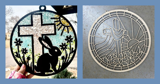 Easter Faux Glass Suncatcher ~ 3/21/26 ~ 2:00-5:00