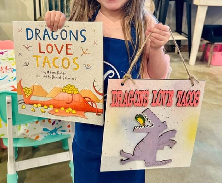 Toddler Time Dragons Love Tacos ~ 10/7/23 ~ 10:00-11:00~ $18.00