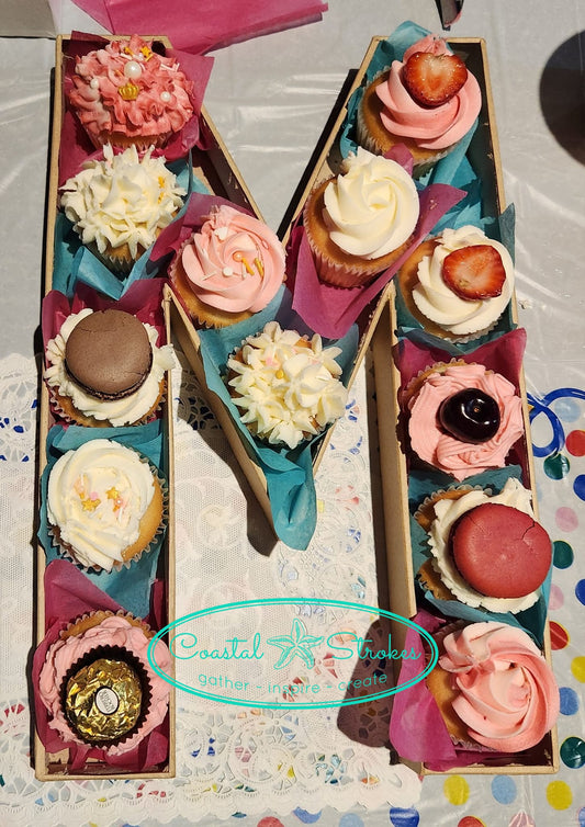 Letter Box Cupcake Class ~ 5/7/26 ~ 6:30-10:00