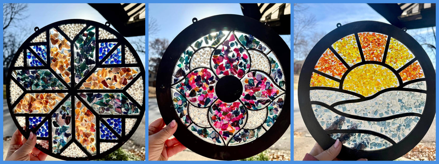 Faux Stained Glass Workshop ~ 3/22/25~ 6:30-9:30