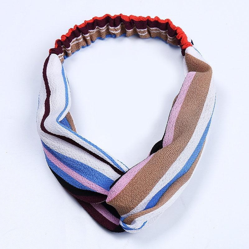 Cute Baby Girl Headbands Twisted Knotted Elastic Kids Hair Bands Turban Soft Children Head Bands for Baby Girls Hair Accessories