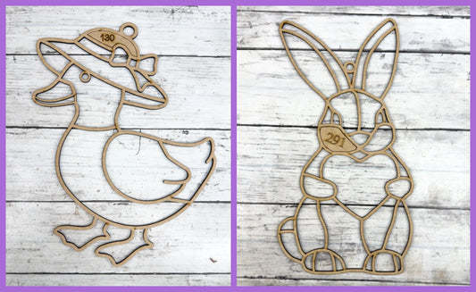 Kids Easter Faux Stained Glass Suncatcher ~ 3/21/26 ~ 10:00-12:00