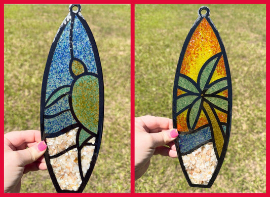 Kids Summertime Faux Stained Glass Suncatcher ~ 6/13/26 ~ 10:00-2:00