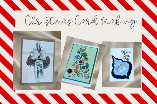 Christmas Card Making Class ~ 11/19/25 ~ 6:30-9:00