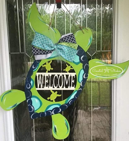 Sea Turtle Door Hanger ~ 4/27/24 ~6:30-9:30~ $48.00