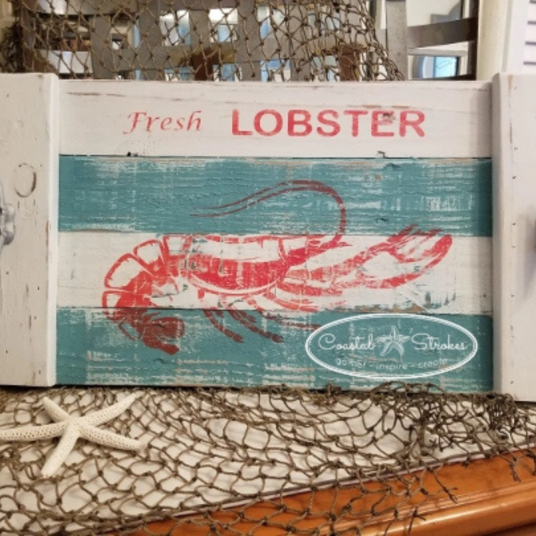 Lobster Tray ~ Nautical ~ Maine Lobster