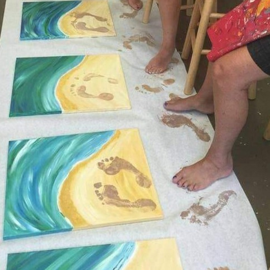 Footprints In The Sand ~ 7/20/24 ~ 1:00-4:00 ~ $48.00