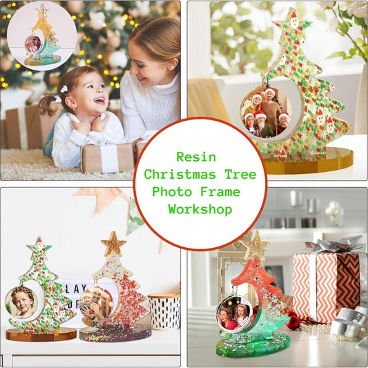 Resin Christmas Tree Photo Frame Workshop ~ 12/13/25 ~ 2:00-4:30