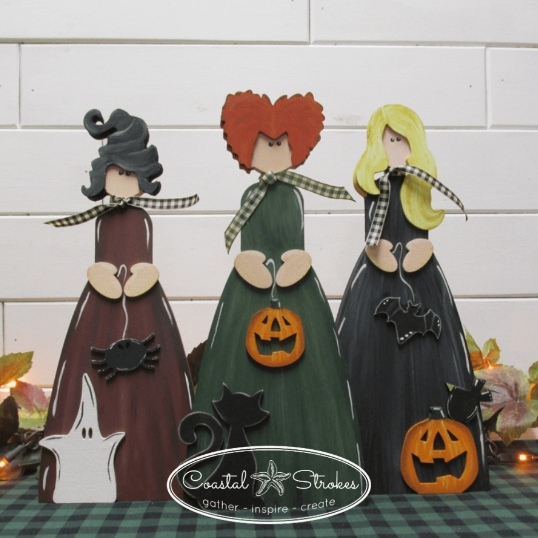 12" Witch Trio ~ PRE ORDER