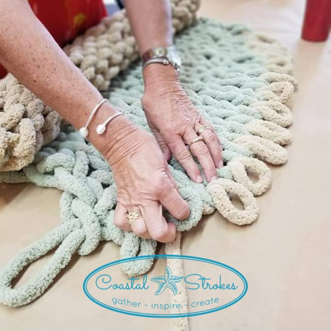 Chunky Knit Blanket 1/13/24 1030130 35.00 Coastal