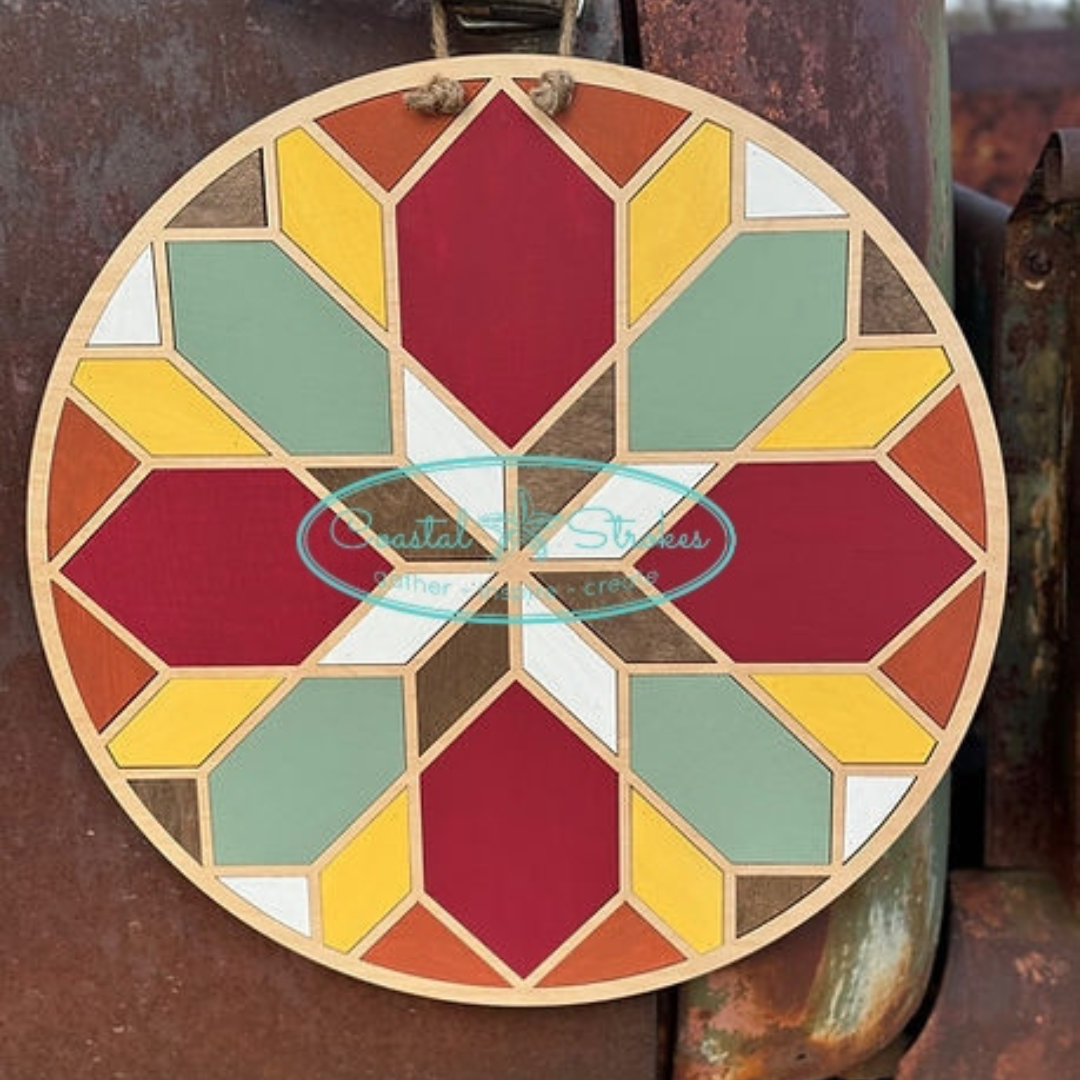 Barn Quilt Painting~ 5/17/24 ~ 6:30-9:30 ~ $48.00