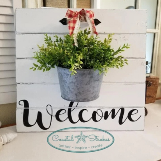 Garden Sign Welcome Sign