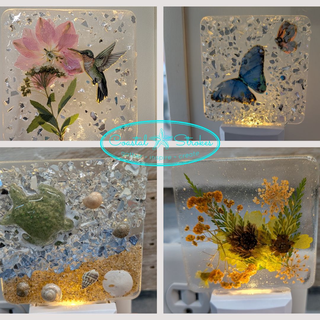 KIDS ONLY ~ UV Resin Night Light ~ 10/10/26 ~ 12:00-1:00
