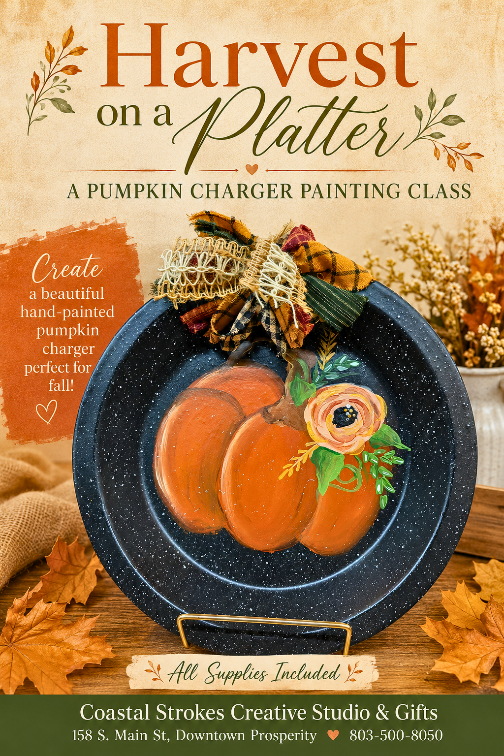 Harvest On A Platter ~ 9/24/26 ~ 6:30-9:30