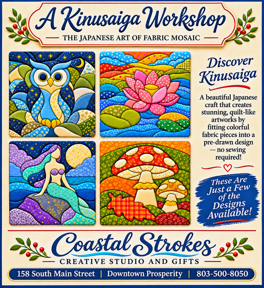 SPECIALTY ~ Kinusaiga Workshop ~ 1/23/27 ~ 10:00-1:00