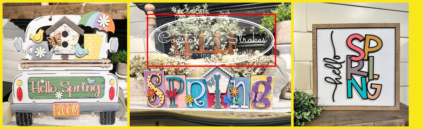 "Spring Fling" All Day Workshop ~ 3/15/25 ~ 10:00-5:00