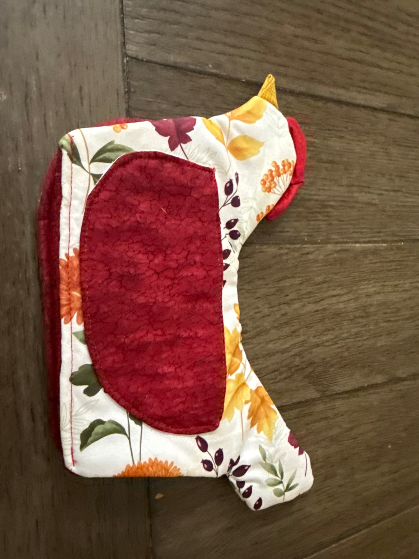 Fall Chicken Pot Holder