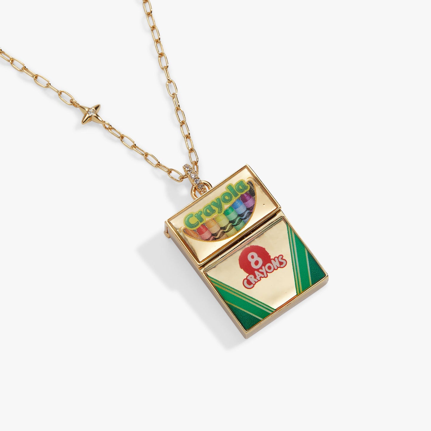 Alex & Ani Crayola 'To Teach Is To Color A Life Forever' Crayon Box Locket