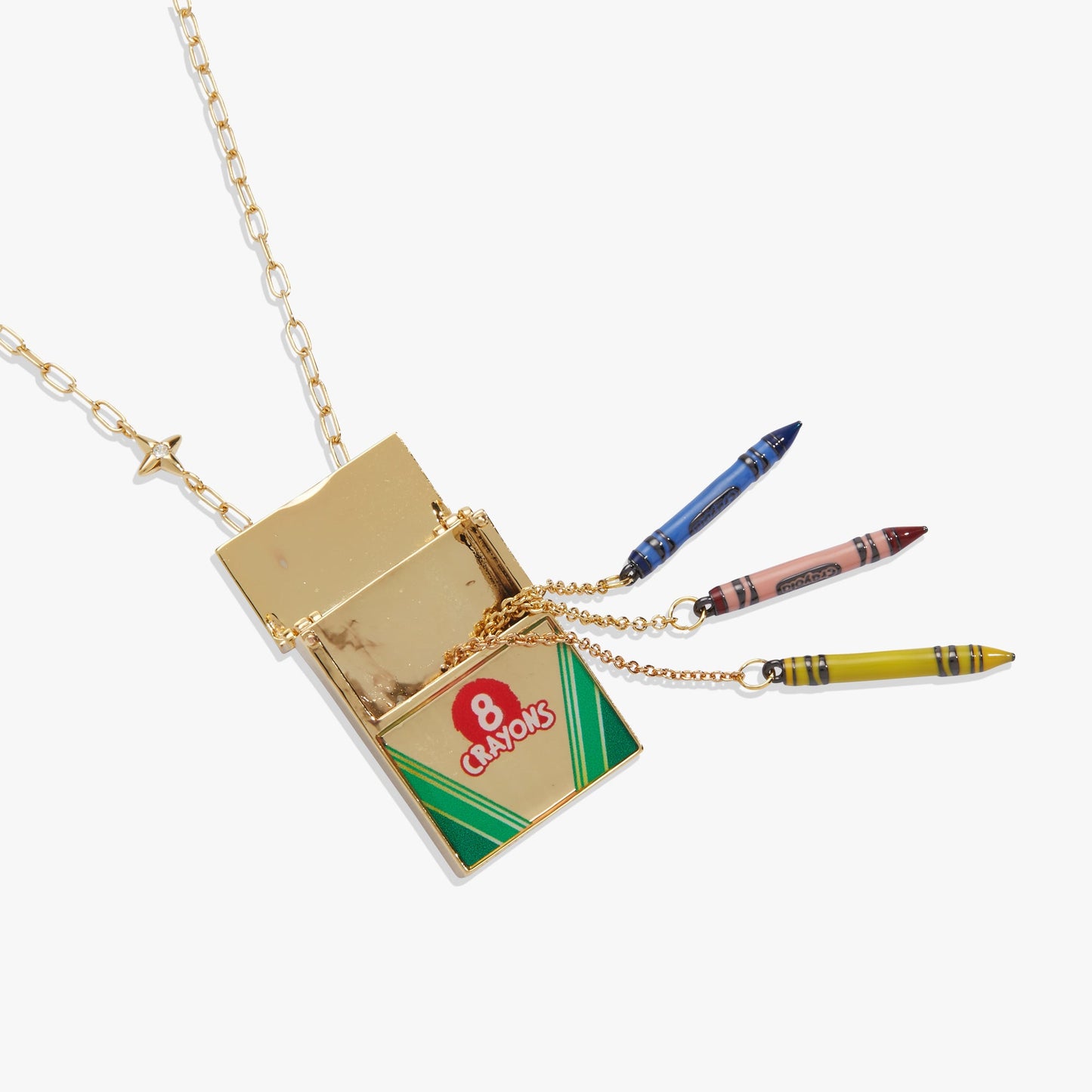 Alex & Ani Crayola 'To Teach Is To Color A Life Forever' Crayon Box Locket