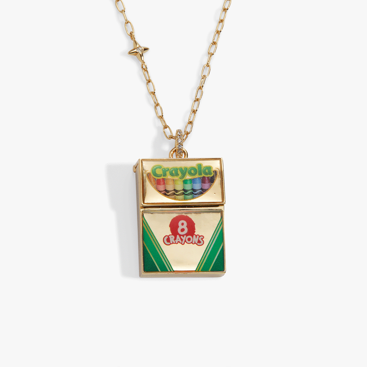 Alex & Ani Crayola 'To Teach Is To Color A Life Forever' Crayon Box Locket