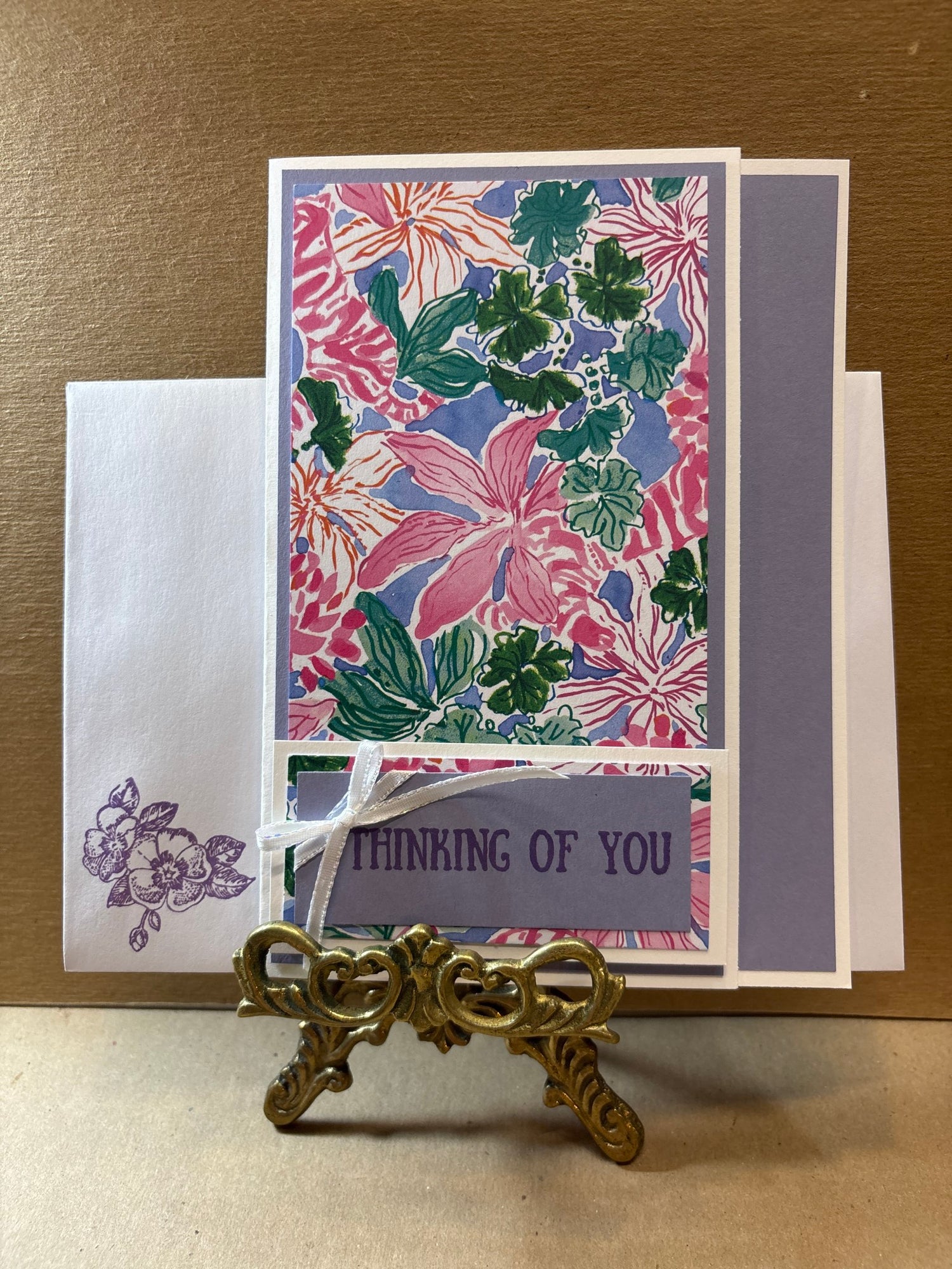 Thinking Of You-Purple /Lilly Pulitzer w/Bow