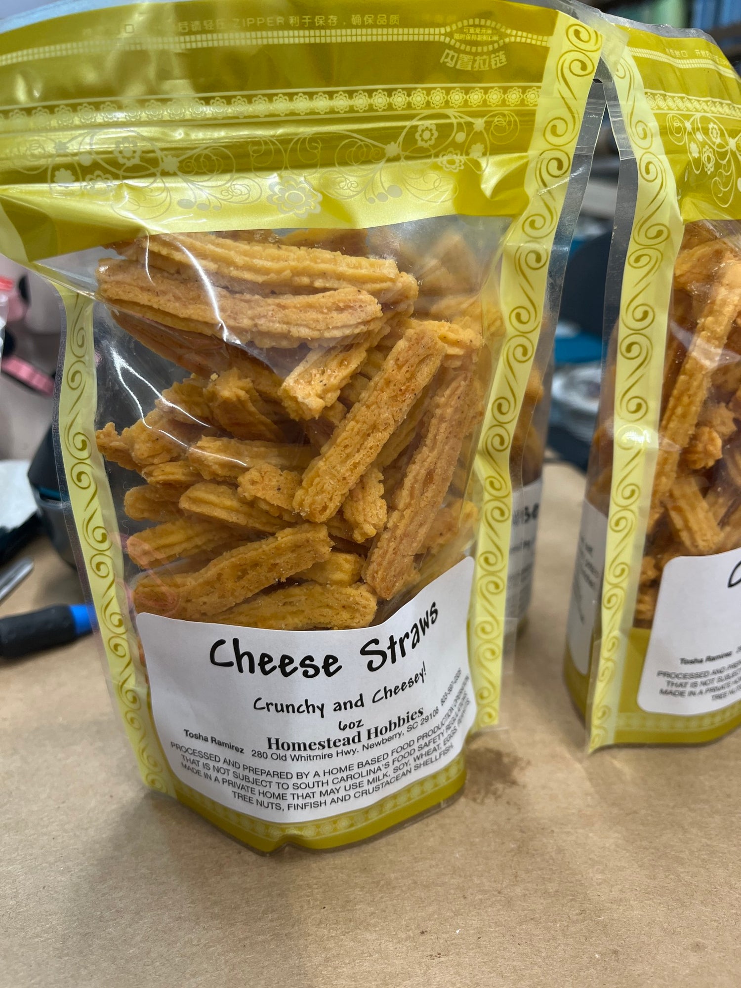 Cheese Straws 6oz.