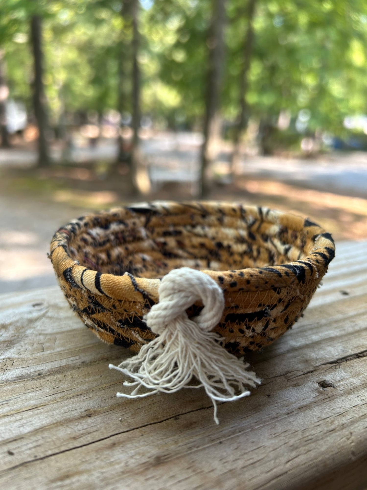 Leopard Trinket Bowl