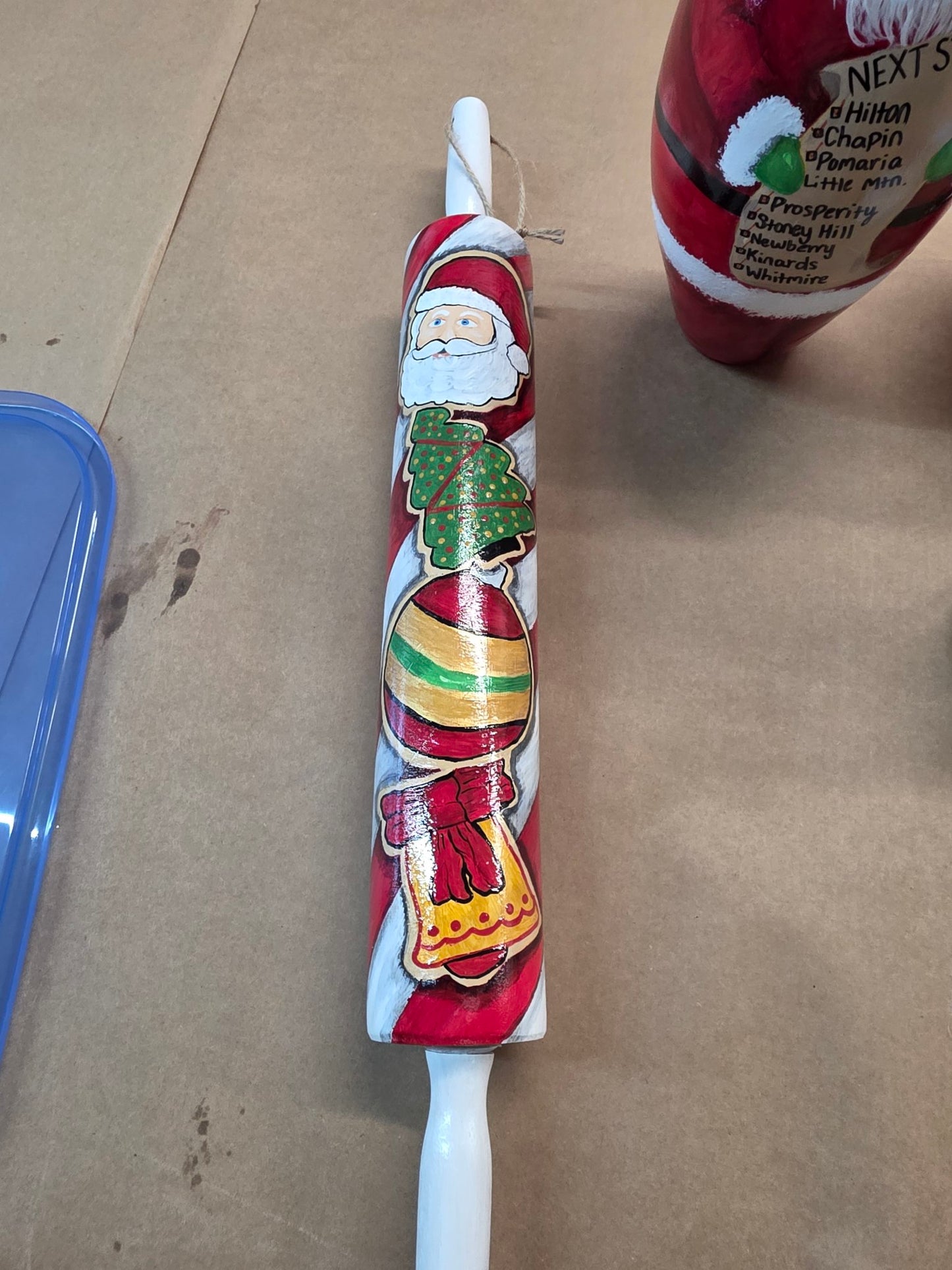Sugar cookie rolling pin